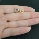 Бейл пухлый для конго 8,5 мм родий - Бейл пухлый для конго 8,5 мм родий