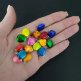 Подвеска ракушка 14 мм цветная эмаль золото - Подвеска ракушка 14 мм цветная эмаль золото