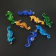 Подвеска морской конек 25 мм цветная эмаль - Подвеска морской конек 25 мм цветная эмаль