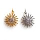 Подвеска солнце 14 мм со стразами позолота 1 - Подвеска солнце 14 мм со стразами позолота 1