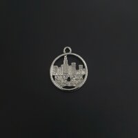 Подвеска New York 15 мм родий