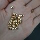 Бусина сердце 5 мм золото - Бусина сердце 5 мм золото
