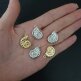 Подвеска ракушка 19 мм золото - Подвеска ракушка 19 мм золото