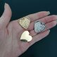 Подвеска Сердце Im Good 26 мм золото - Подвеска Сердце Im Good 26 мм золото