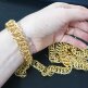 Цепочка 13*6 мм 50 см колосок позолота - Цепочка 13*6 мм 50 см колосок позолота