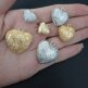 Подвеска сердце искрящееся 15*13 мм родий - Подвеска сердце искрящееся 15*13 мм родий