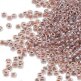 224 Miyuki #15 Rocaille полупрозрачный cocoa-lined luster crystal clear 5 гр - 224 Miyuki #15 Rocaille полупрозрачный cocoa-lined luster crystal clear 5 гр