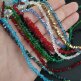 Бусины стекло гранёные 4 мм золотые нить - Бусины стекло гранёные 4 мм золотые нить