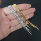 Подвеска бахрома из цепочек 10 см родий - Подвеска бахрома из цепочек 10 см родий
