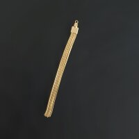 Подвеска бахрома из цепочек 6 см золото